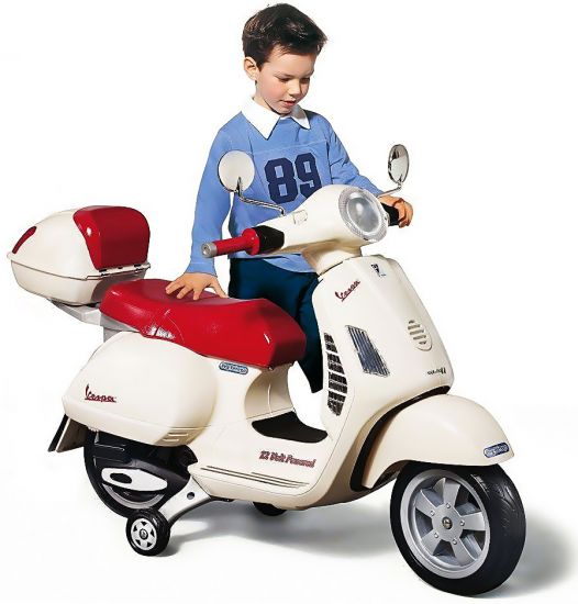Детский электромотоцикл Vespa