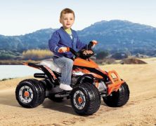 ДЕТСКИЙ ЭЛЕКТРОКВАДРОЦИКЛ PEG-PEREGO CORRAL T REX